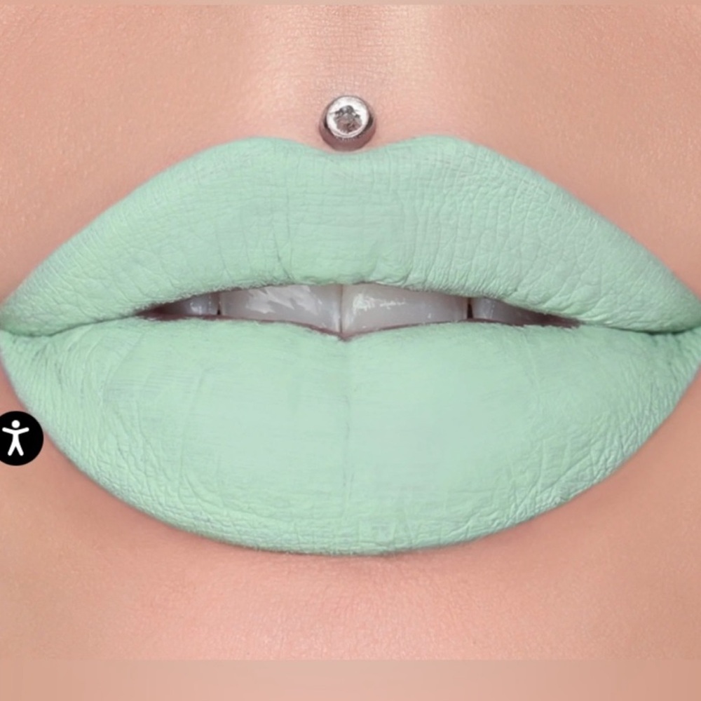 NEW Jeffree Star Cosmetics Velour Liquid Lipstick High Society Mint Green Matte